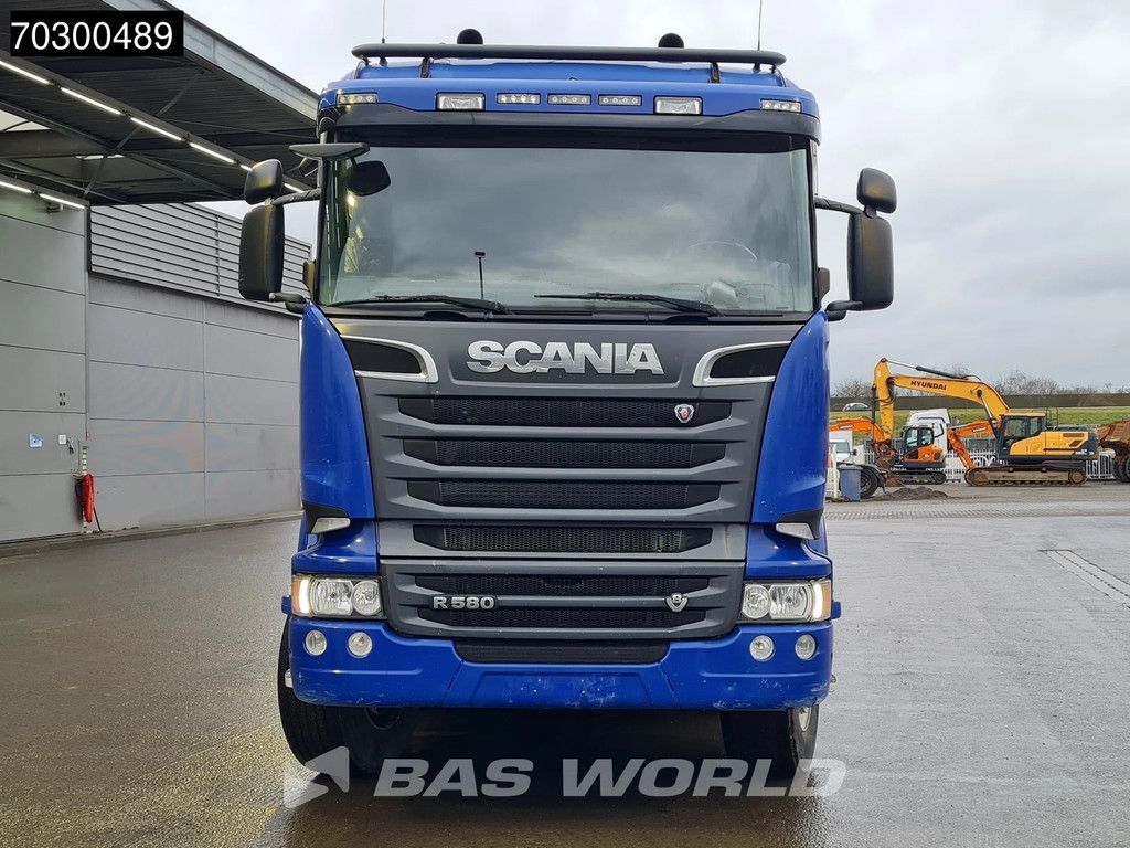 Scania R R580 8X4 14m3 tipper steelsuspension Big-axle Retarder Automatic Euro 6