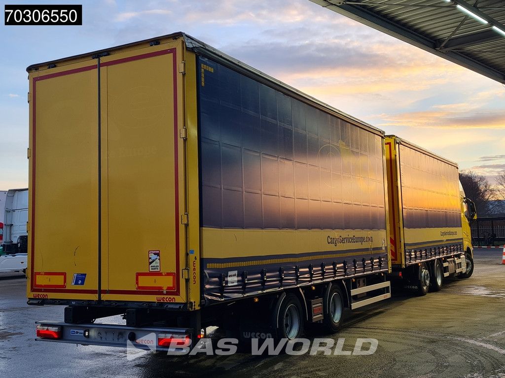 Volvo FH 460 6X2 LNG! Curtainside Combi Sliding roof Automatic VEB+ Euro 6