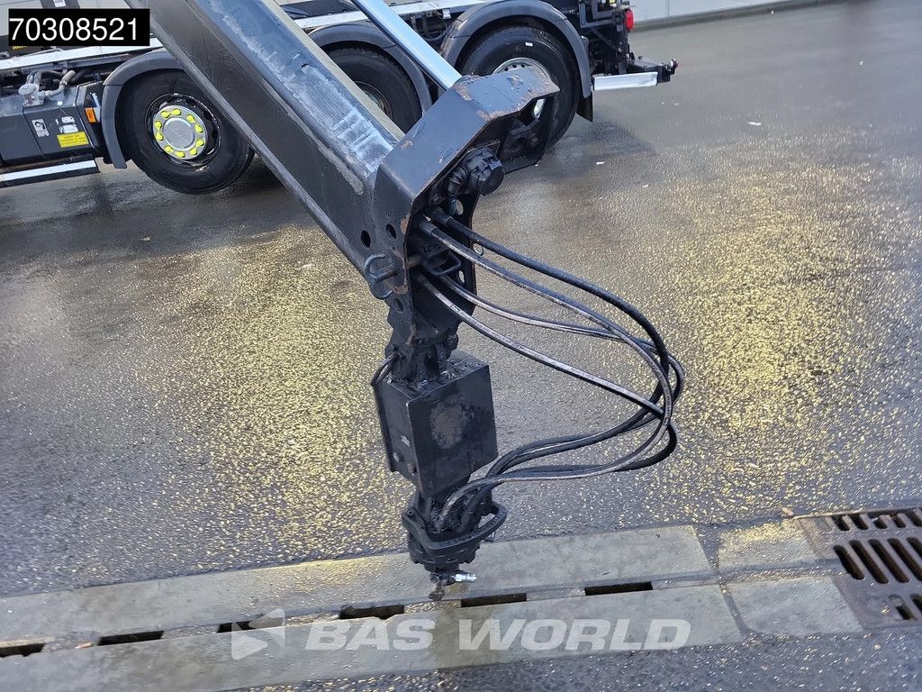 Scania P360 8X2 HIAB 211 E-3 HIPRO Crane + XR21S61 hooklift Lift+Steering axle Euro 5