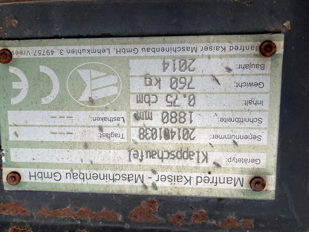 Caterpillar 906H met Klapschauffel ONLY 1900 uhr !! Nieuwstaat !! Direkt inzetbaar