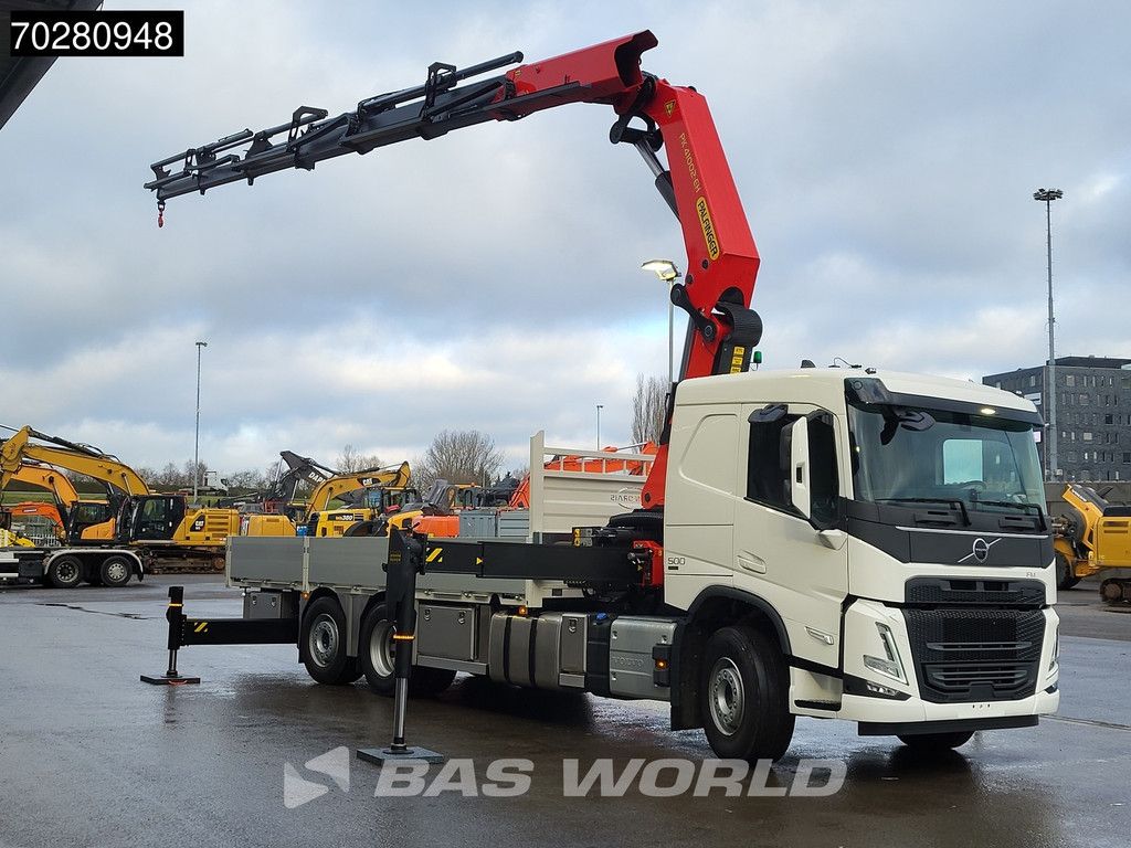 Volvo FM 500 6X2 NEW! Palfinger PK41002 EH-E Kran Crane Lift-Lenk Asche Axle Euro 6