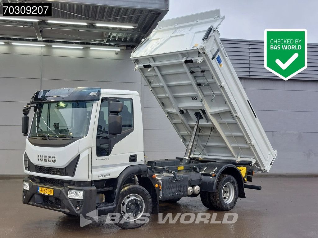 Iveco Eurocargo 140E280 4X2 NL-Truck LOW Mileage 6m3 Meiller 3-Way tipper Steelsuspension Automatic
