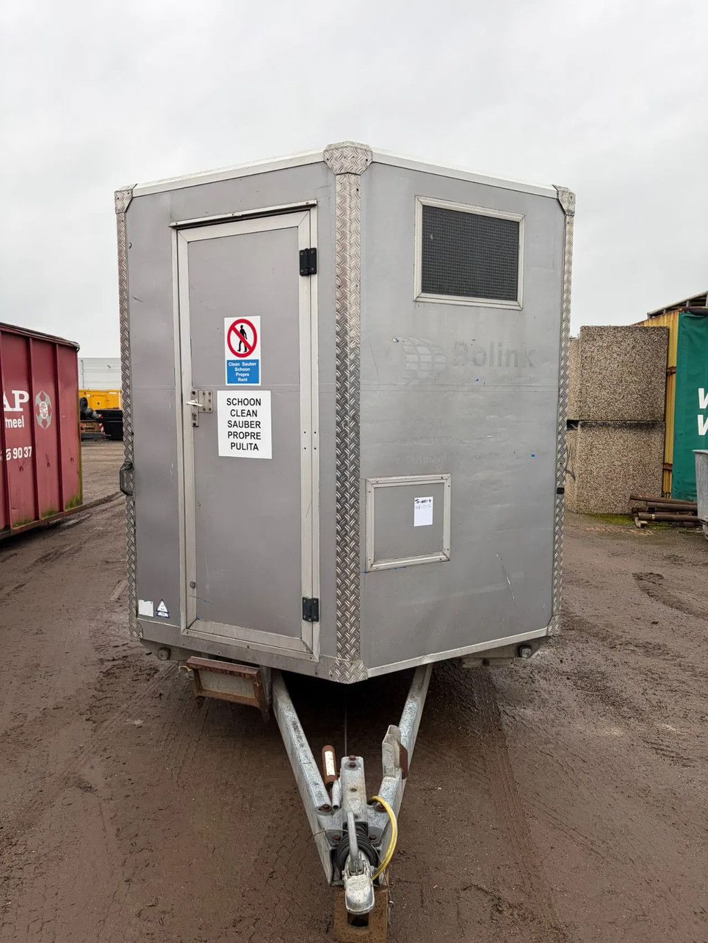 Overige decontaminatie aanhanger Roll-on