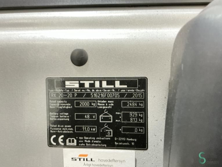 Gabelstapler Elektrisch Still RX20-20P 2015