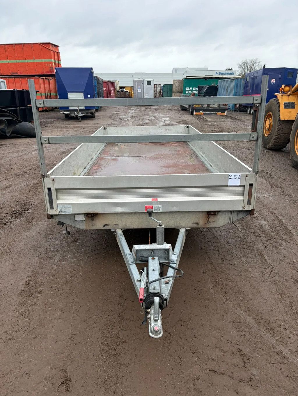 Humbaur open laadbak aanhanger