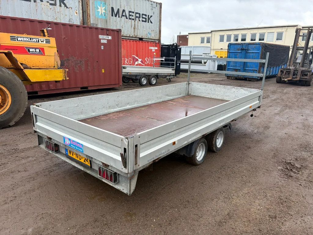 Humbaur open laadbak aanhanger