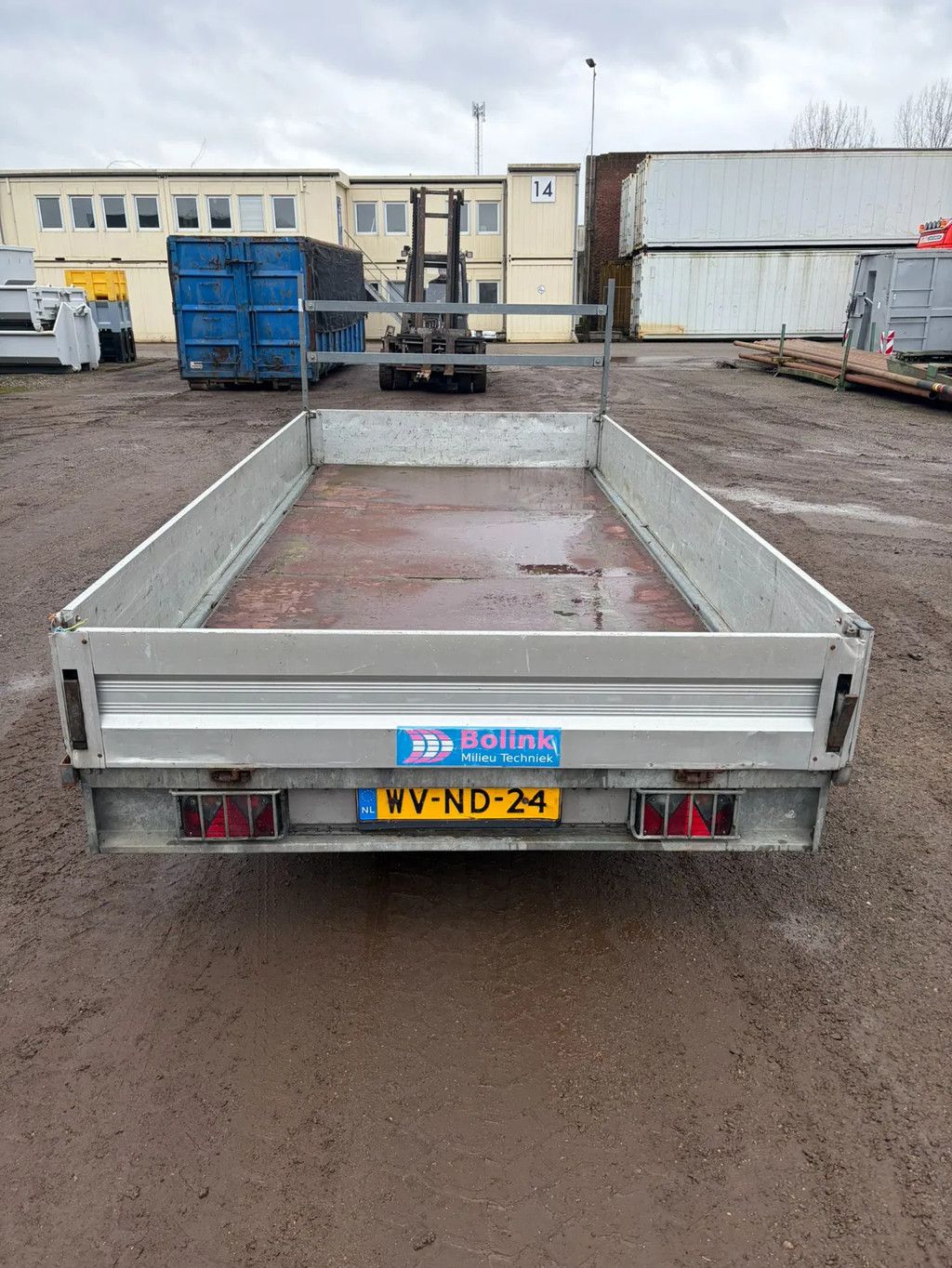 Humbaur open laadbak aanhanger