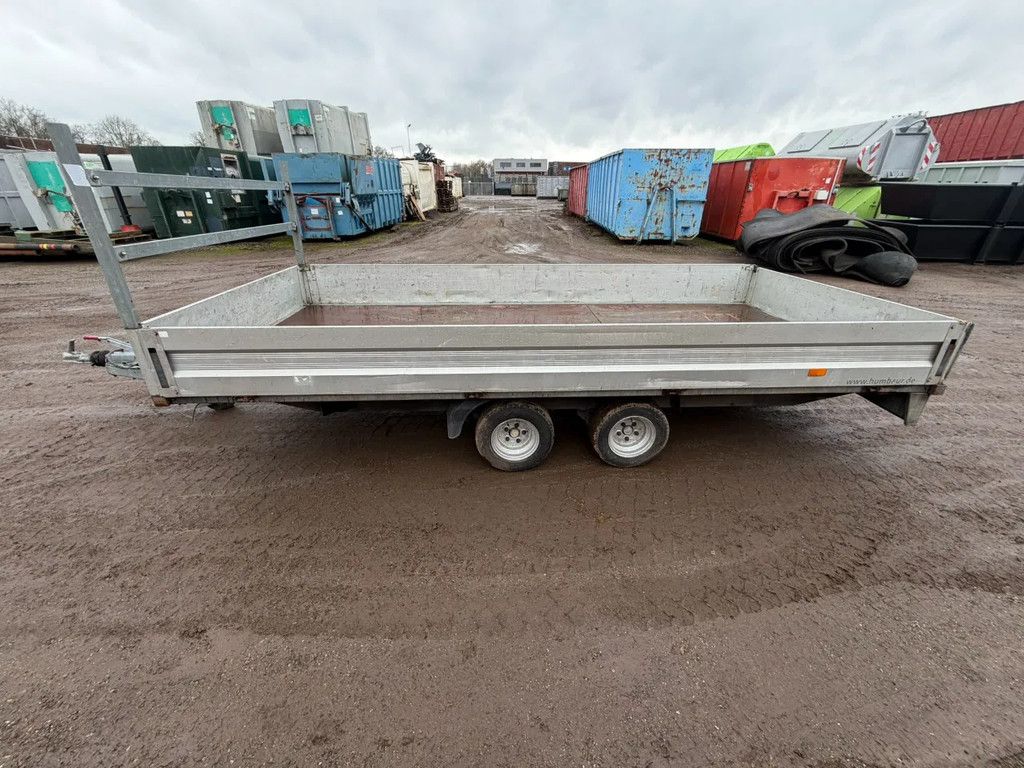 Humbaur open laadbak aanhanger