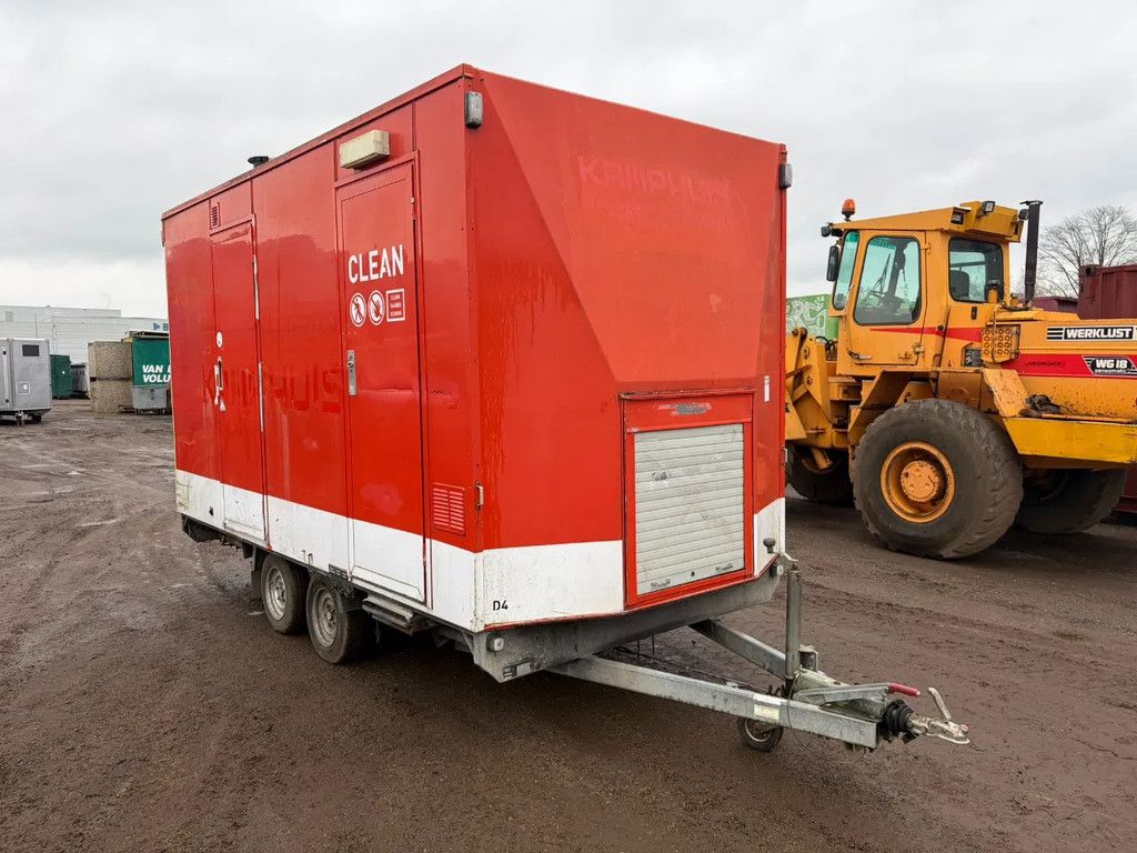 Overige decontaminatie aanhanger Peters