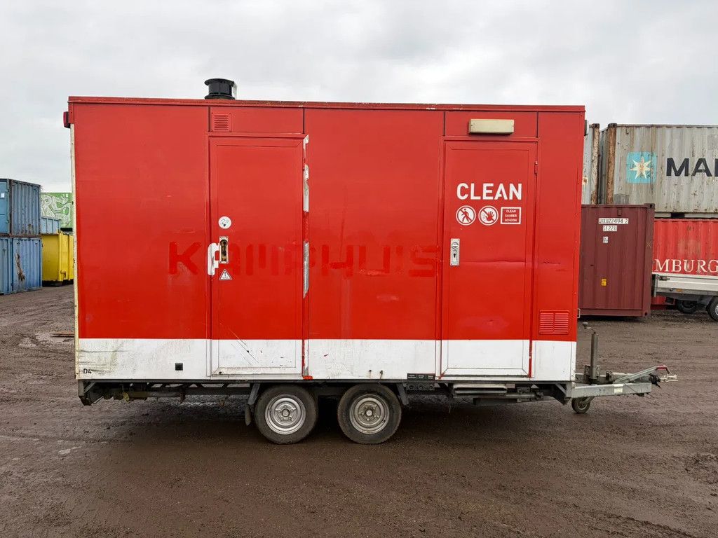 Overige decontaminatie aanhanger Peters