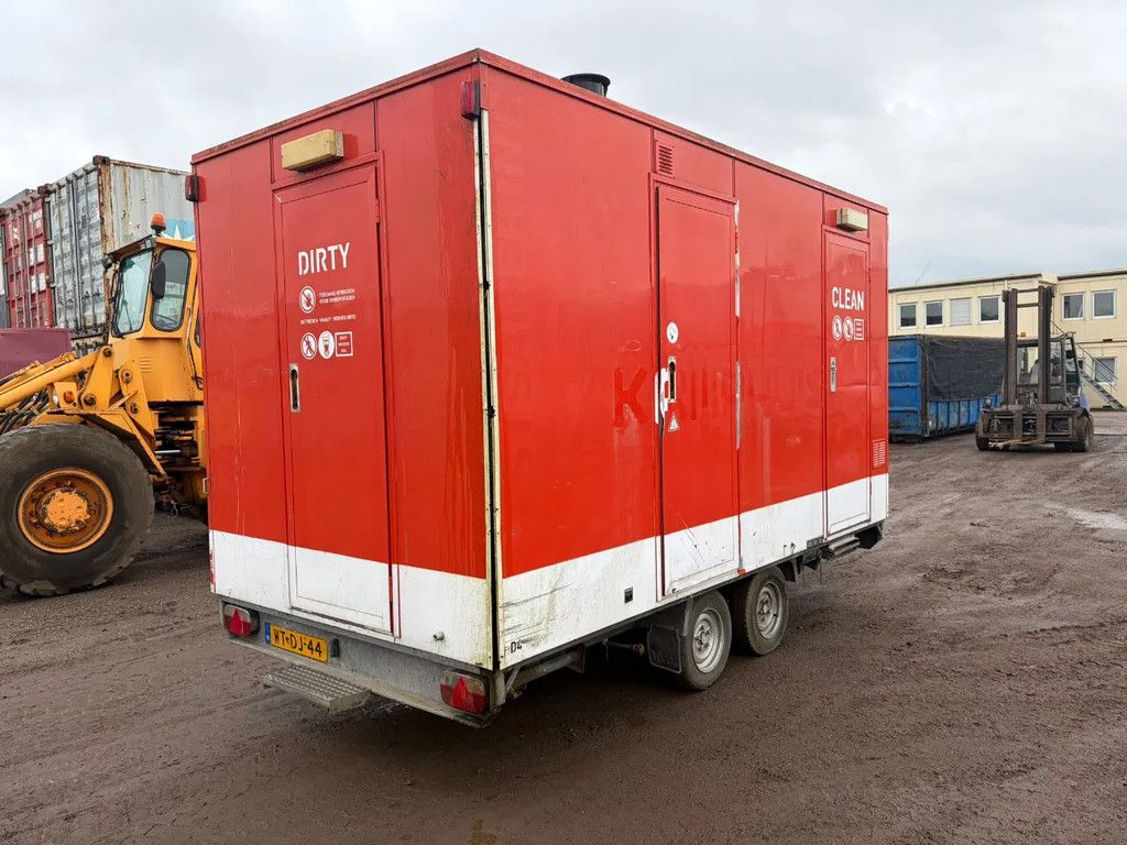 Overige decontaminatie aanhanger Peters