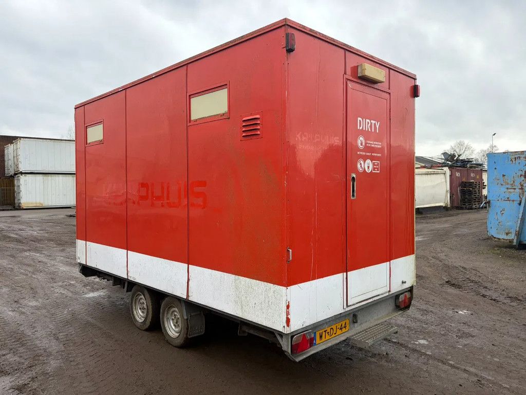 Overige decontaminatie aanhanger Peters