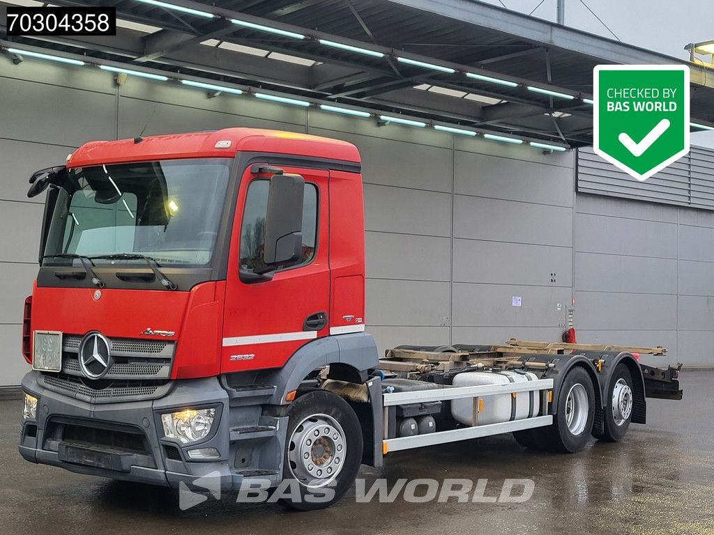Mercedes Antos Antos 2632 6X2 BDF Full Air suspension ADR Steering Axle Automatic Euro 6