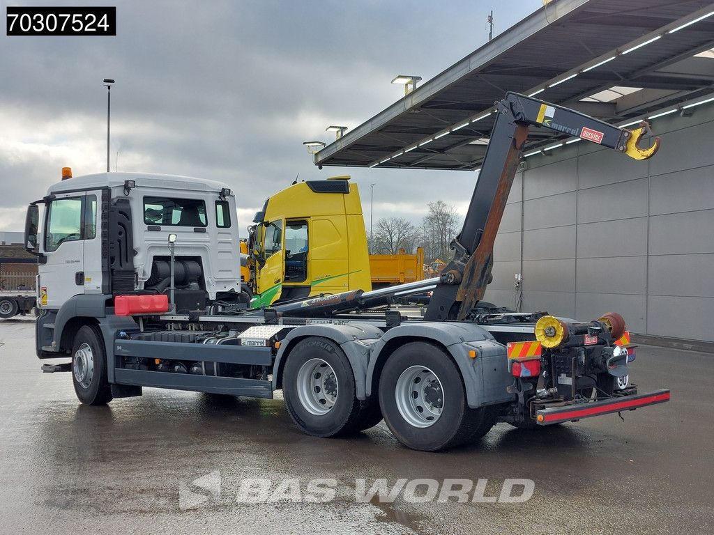 MAN TGX 28.460 6X2 MArrel AL 20 S56 containersystem Automatic Lift-axle Euro 6