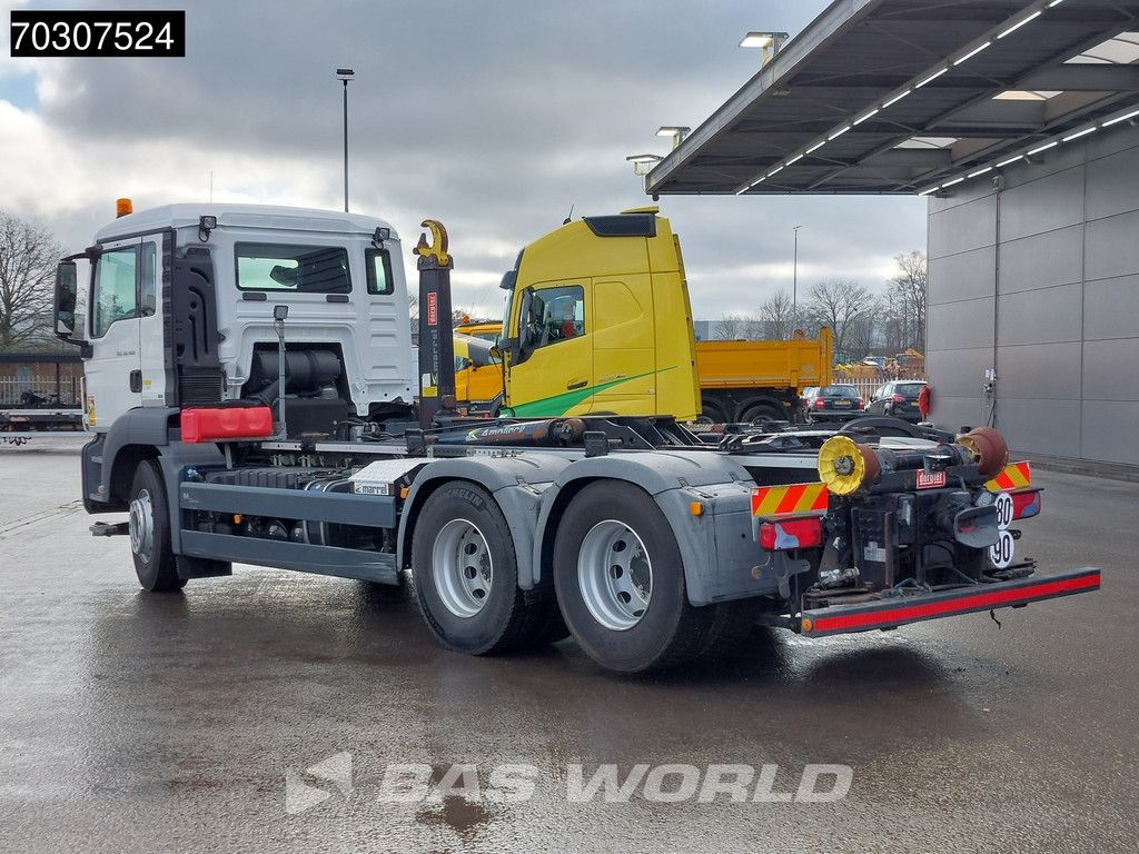 MAN TGX 28.460 6X2 MArrel AL 20 S56 containersystem Automatic Lift-axle Euro 6