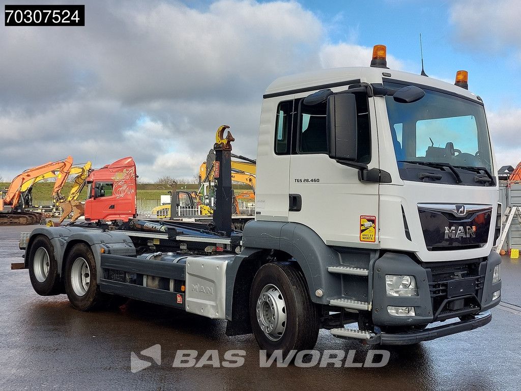 MAN TGX 28.460 6X2 MArrel AL 20 S56 containersystem Automatic Lift-axle Euro 6