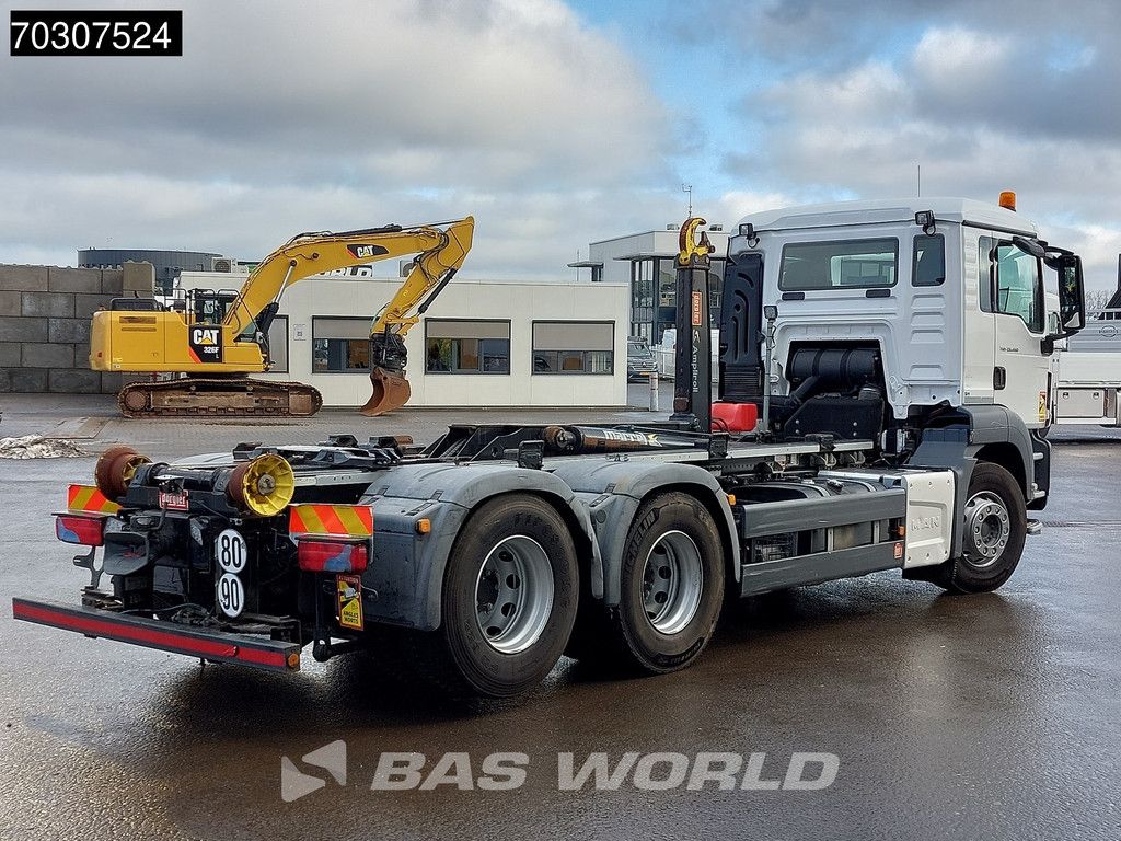 MAN TGX 28.460 6X2 MArrel AL 20 S56 containersystem Automatic Lift-axle Euro 6