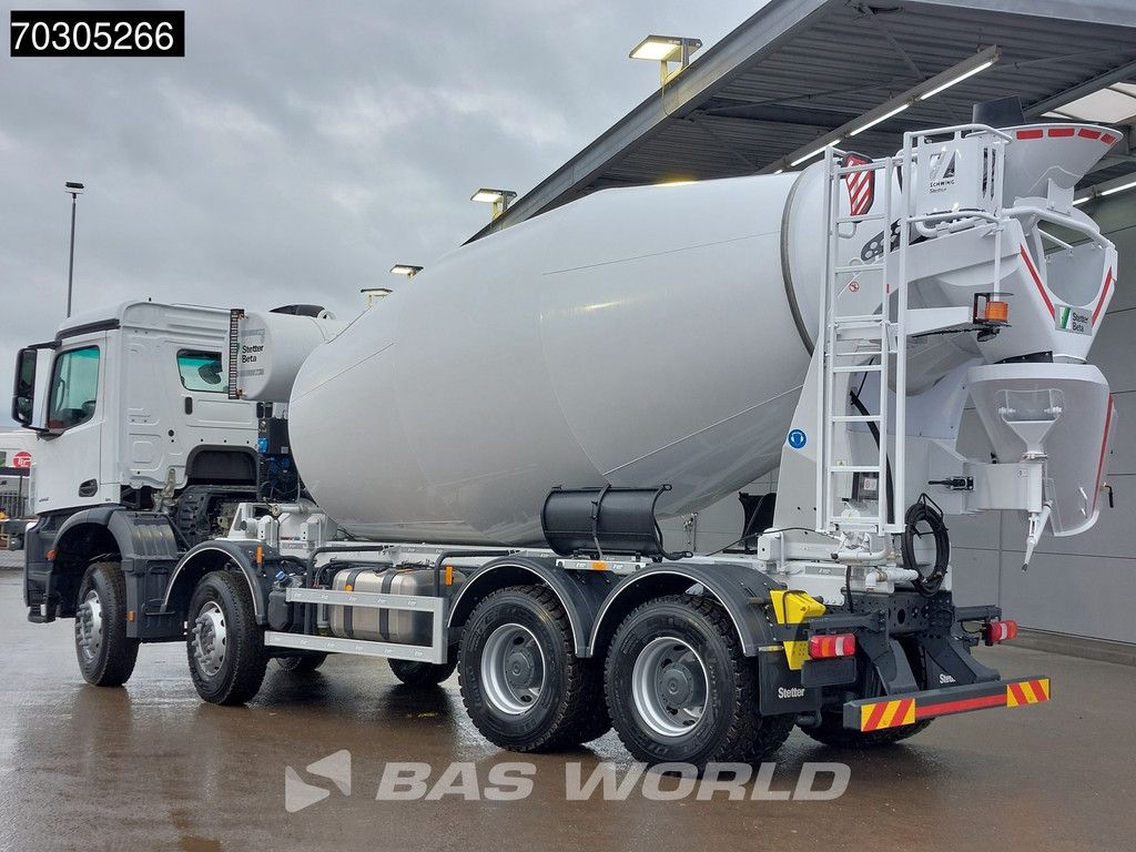 Mercedes Arocs 4142 8X4 NEW! 12m3 Stetter AM12 FHC BL mixer Big-Axle Steelsuspension Euro 6