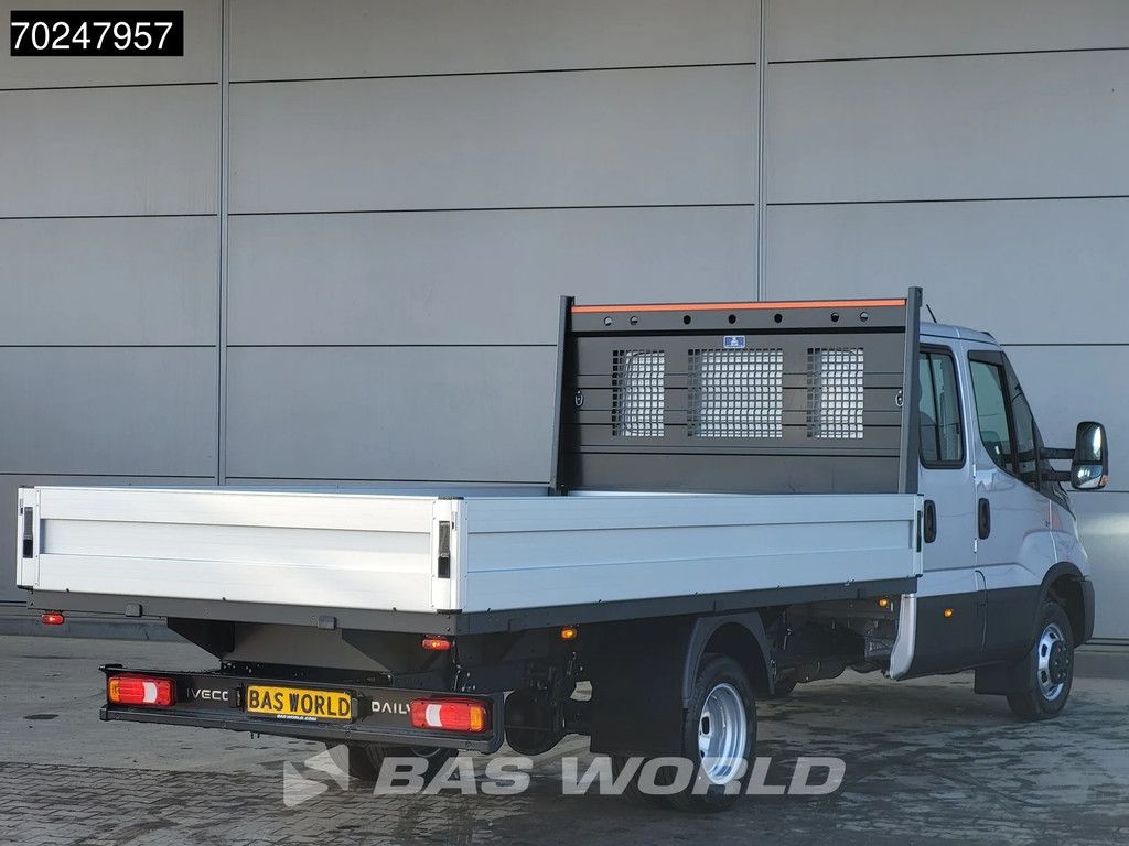 Iveco Daily 35C18 BPM VRIJ! 3.0L Automaat 180PK Dubbel Cabine Open Laadbak 2025-Model Dubbellucht 3,5t Trekvermogen ACC LED Navi Euro6 Pritsche Pickup Airco Dubbel cabine