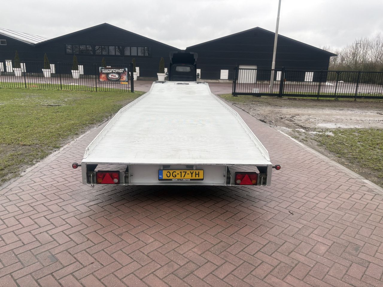 Be oplegger ambulance auto transporter Veldhuizen 5.5 TON