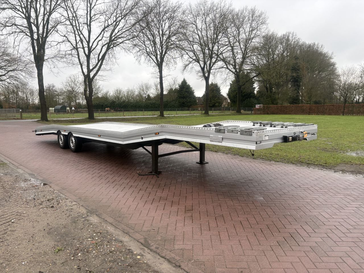 Be oplegger ambulance auto transporter Veldhuizen 5.5 TON