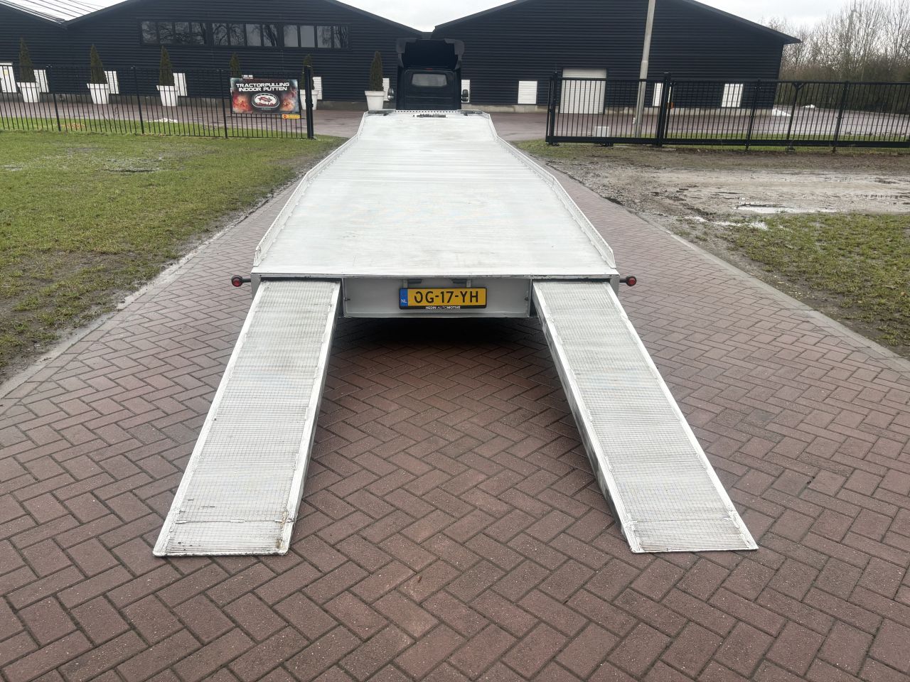 Be oplegger ambulance auto transporter Veldhuizen 5.5 TON