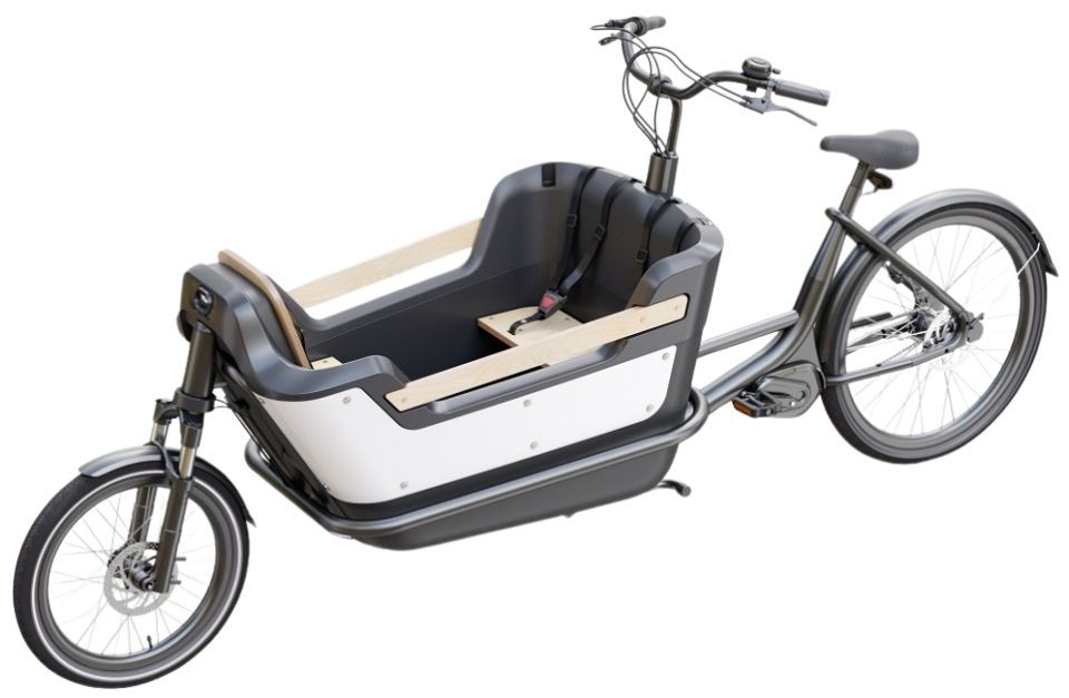 ROYAL CARGO ELEKTRISCHE BAKFIETSEN E-BIKE ARROW 2 WIELER