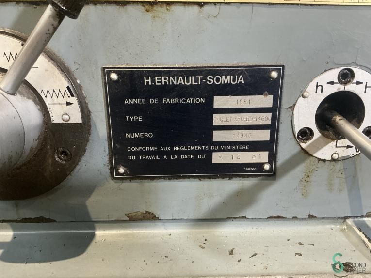 Horizontaldrehmaschinen Ernault Cholet 550 1981