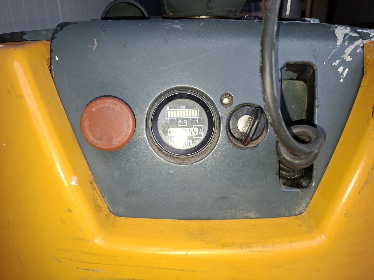 Elektrische palletwagen Jungheinrich EME 114 brede vorken