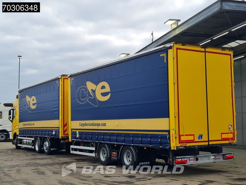Volvo FH 460 6X2 LNG! Engine Curtainside Combi Sliding roof I-Park Cool VEB+