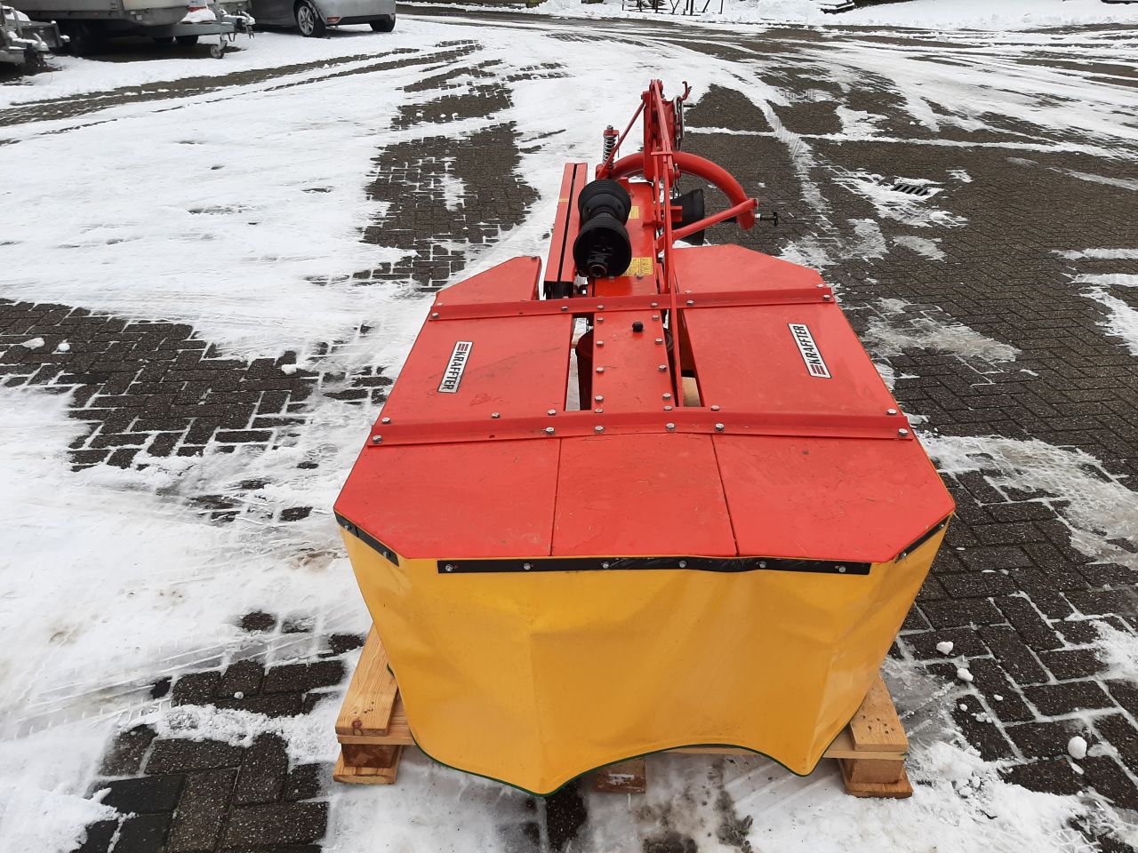 Kraffter cyclomaaier 1,65m voor minitrekker - paar keer gebruikt