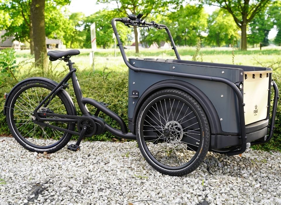 ROYAL CARGO BAKFIETSEN ELEKTRISCHE BAKFIETS + GRATIS ACCESSOIRES