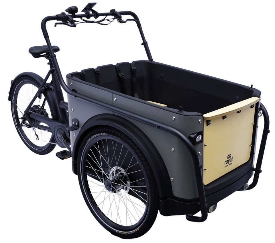 ROYAL CARGO BAKFIETSEN ELEKTRISCHE BAKFIETS + GRATIS ACCESSOIRES