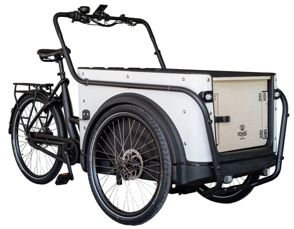 ROYAL CARGO BAKFIETSEN ELEKTRISCHE BAKFIETS + GRATIS ACCESSOIRES