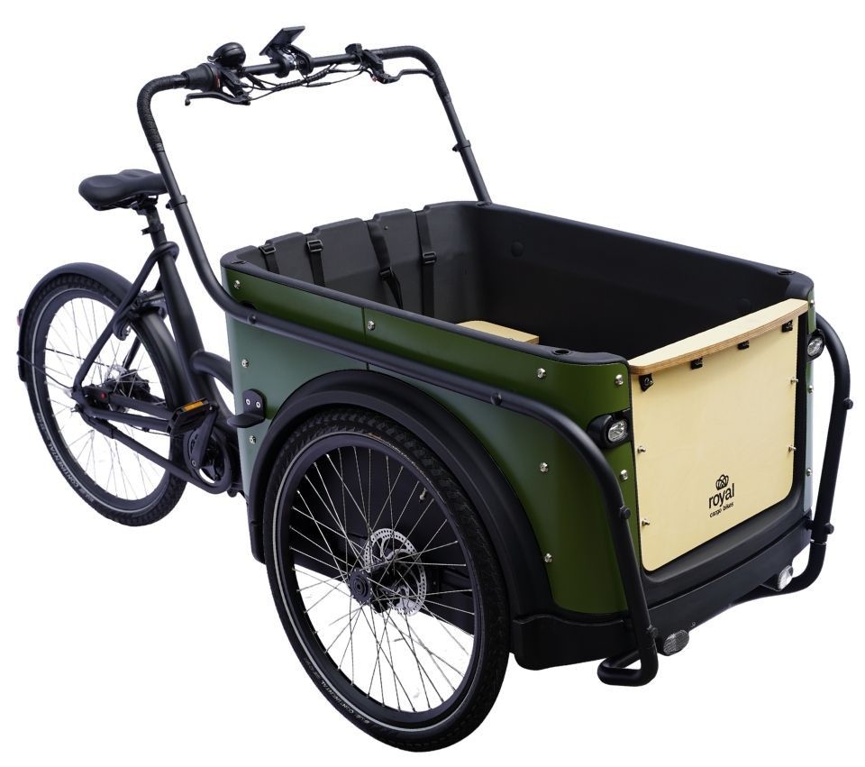 ROYAL CARGO BAKFIETSEN ELEKTRISCHE BAKFIETS + GRATIS ACCESSOIRES