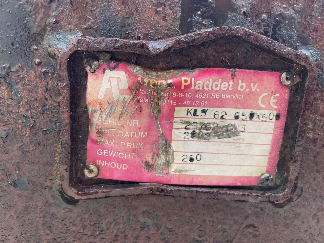 Sleuvenbak kraan Verachtert CW30