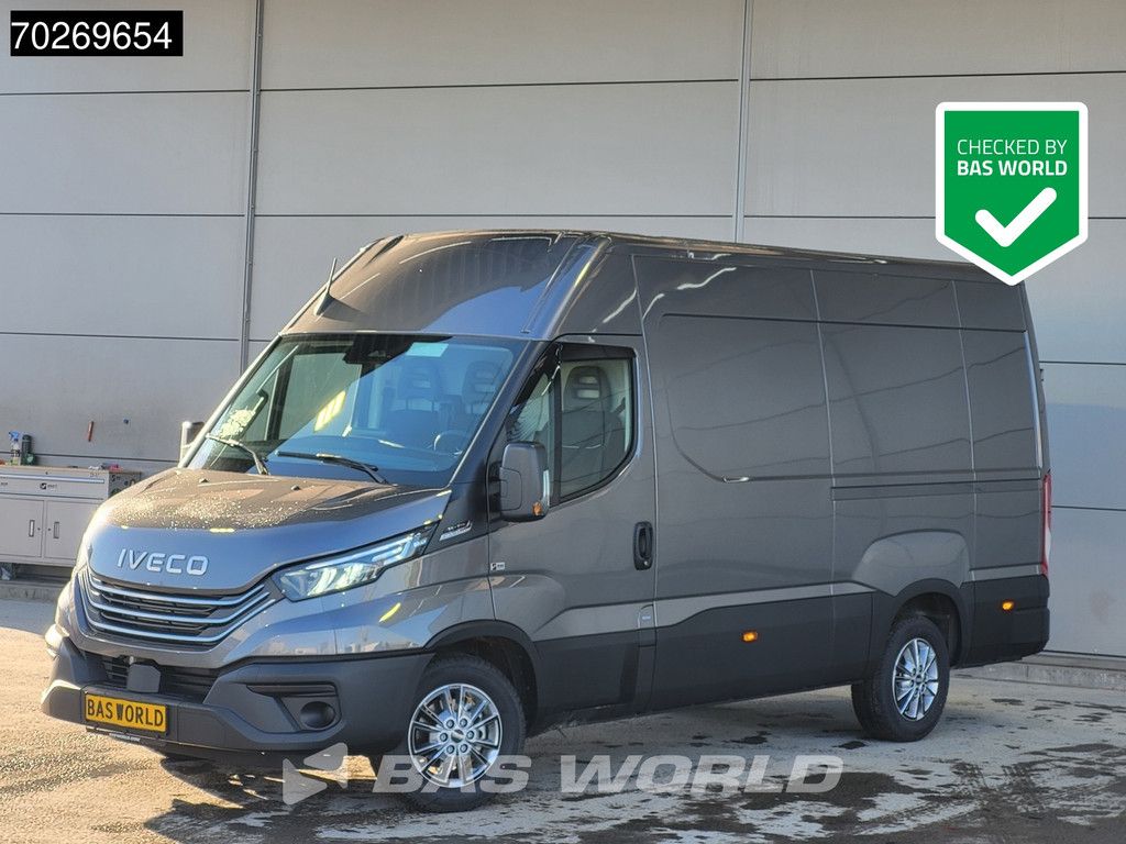 Iveco Daily 35S21 3.0L Automaat L2H2 210PK 3,5t Trekhaak LED ACC Airco Cruise Camera Parkeersensoren Velgen Euro6 L2 12m3 Klima AHK