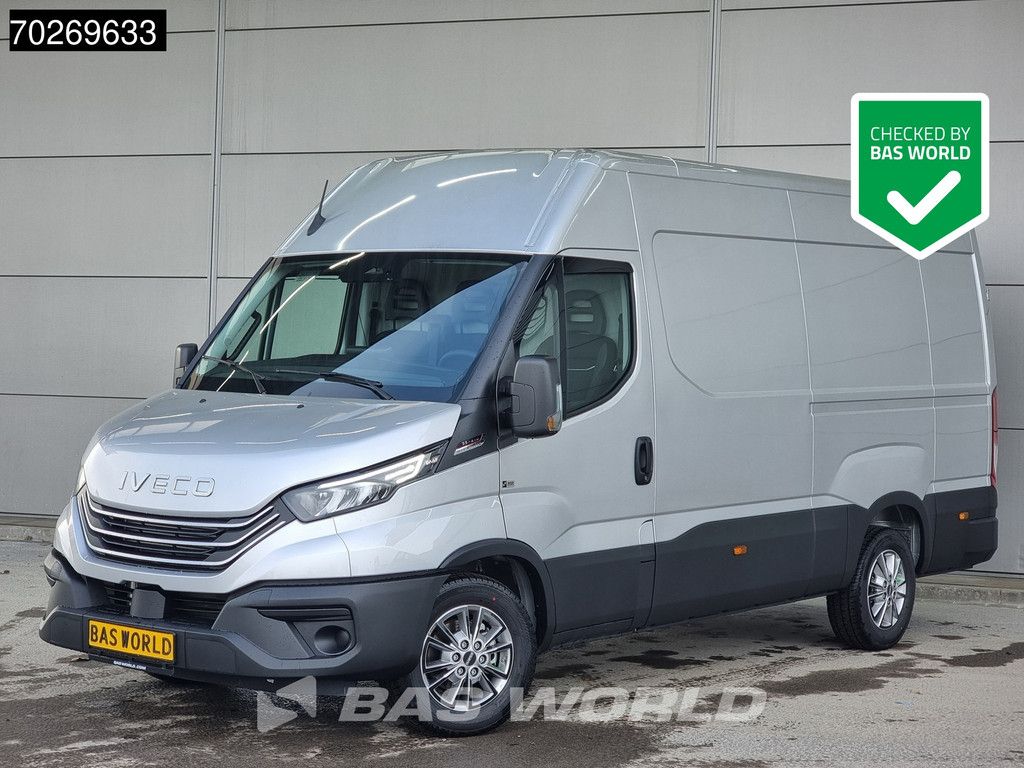 Iveco Daily 35S21 3.0L Automaat 210PK 3,5t Trekhaak ACC LED Camera Parkeersensoren Tacho Euro6 L2 12m3 A/C Towbar