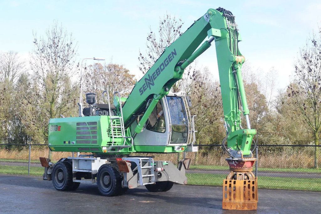 Sennebogen 818 E K9 ULM | SORTING GRAB | GOOD TIRES