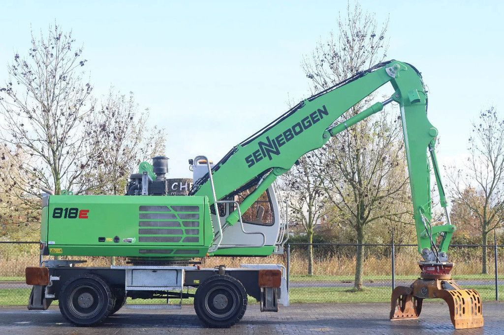 Sennebogen 818 E K9 ULM | SORTING GRAB | GOOD TIRES