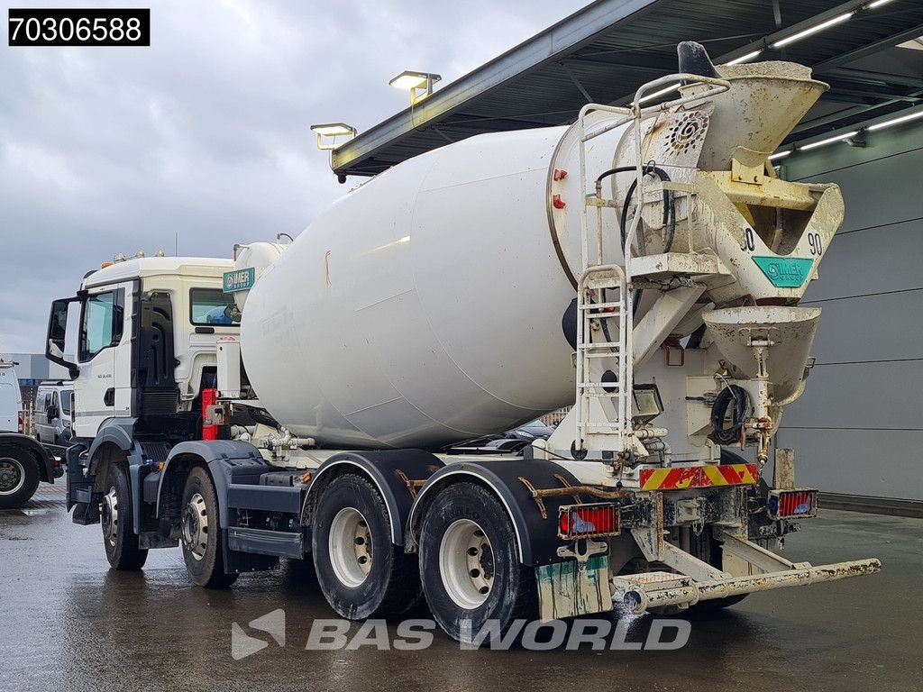 MAN TGS TGS 32.430 8X4 9m3 Imer LT 9-7 HSL Mixer Steelsuspension Automatic Airco Euro 6