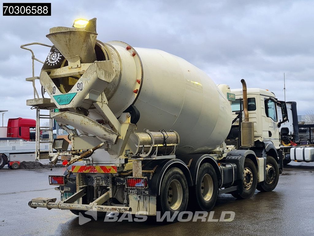 MAN TGS TGS 32.430 8X4 9m3 Imer LT 9-7 HSL Mixer Steelsuspension Automatic Airco Euro 6