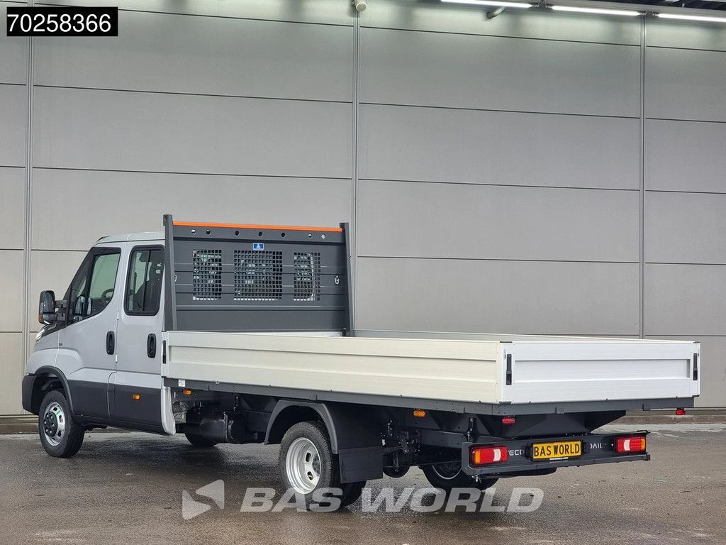 Iveco Daily 35C21 BPM VRIJ! 3.0L Automaat 210PK 2025-Model Open laadbak Dubbel Cabine Dubbellucht CarPlay ACC LED 3,5T Trekvermogen Euro6 Pritsche Pickup Klima DOKA