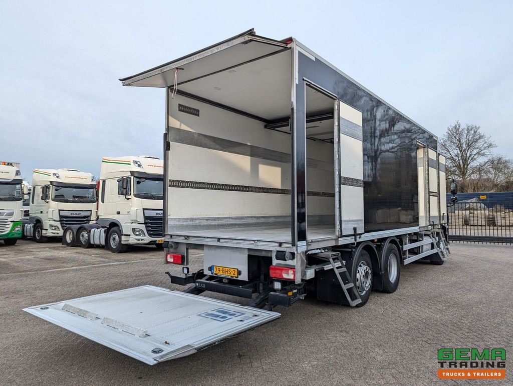 DAF CF 280 FAN 6x2/4 DagCab Euro6 - Koel-VriesBak 7.9m + Carrier Supra 1150MT + Laadklep 2000kg - 10/2025APK