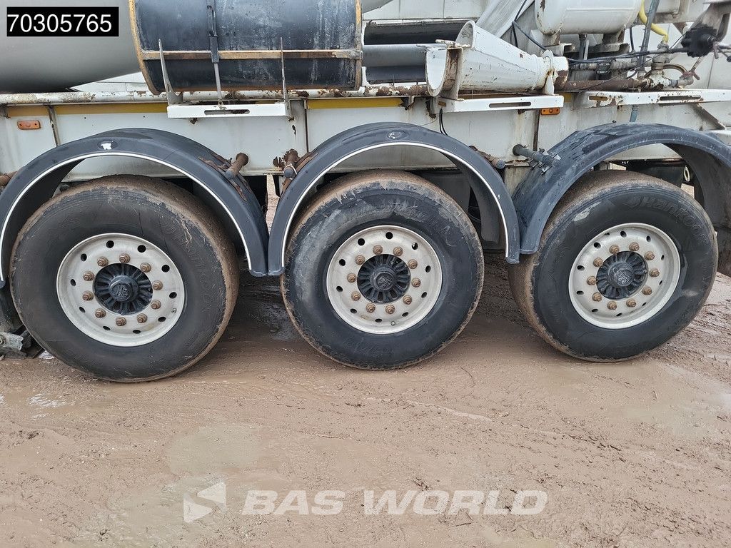 Zappmix 12m3 Lifting Axle Cement