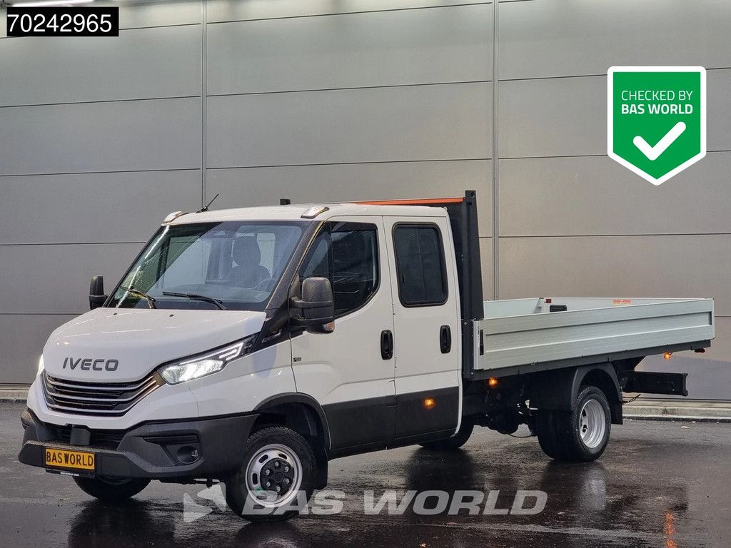 Iveco Daily 35C18 3.0L Automaat 180PK 2025-Model Dubbel Cabine Open laadbak Dubbellucht Navi ACC LED 3,5T Trekvermogen Euro6 Pritsche Pickup Airco Dubbel cabine