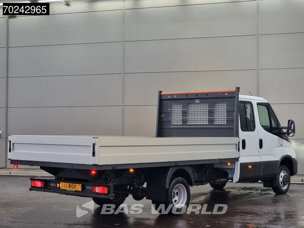 Iveco Daily 35C18 3.0L Automaat 180PK 2025-Model Dubbel Cabine Open laadbak Dubbellucht Navi ACC LED 3,5T Trekvermogen Euro6 Pritsche Pickup Airco Dubbel cabine