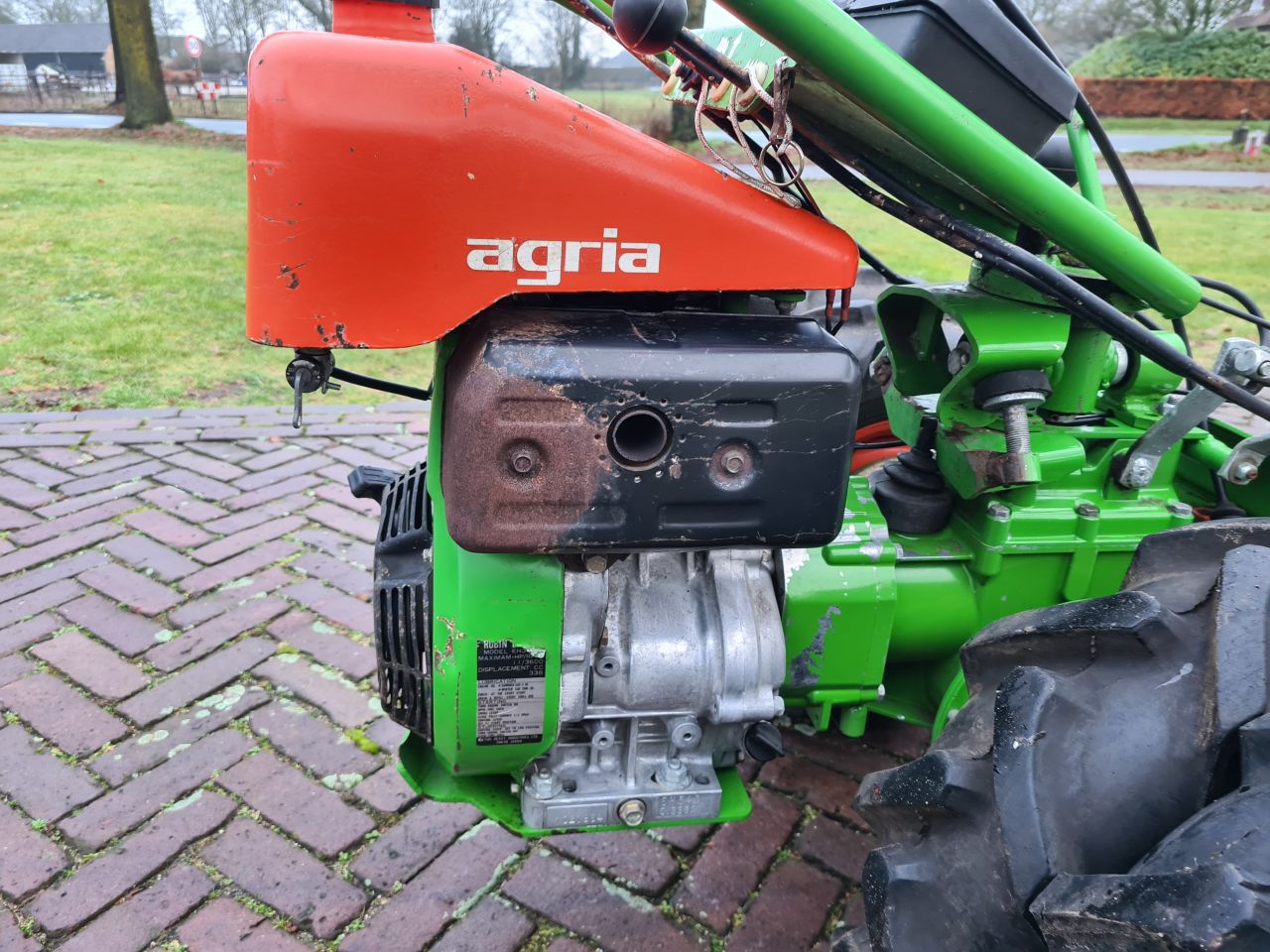 Agria 5500 met maaidek cyklo maaidek.