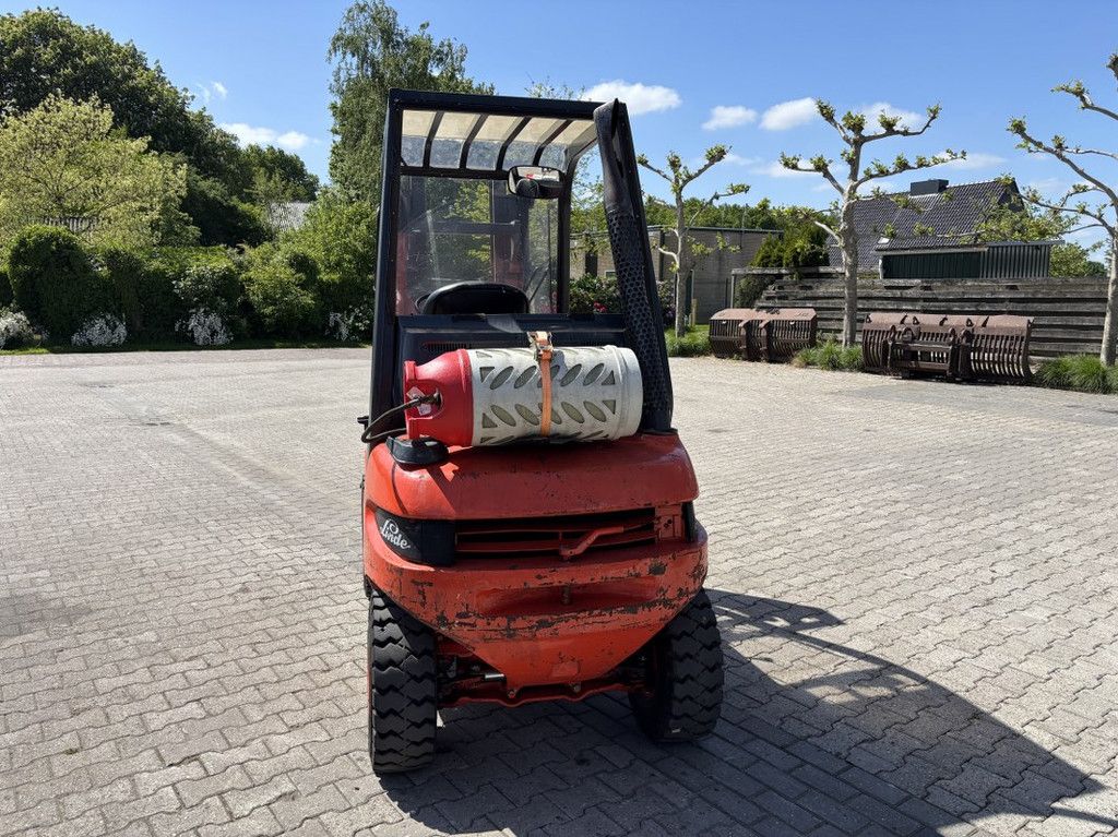 Linde H20T Duplo mast 3.150mm, LPG, SideShift.