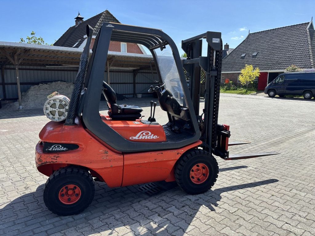 Linde H20T Duplo mast 3.150mm, LPG, SideShift.